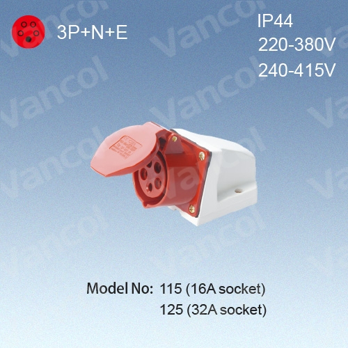 16A/32A coupler