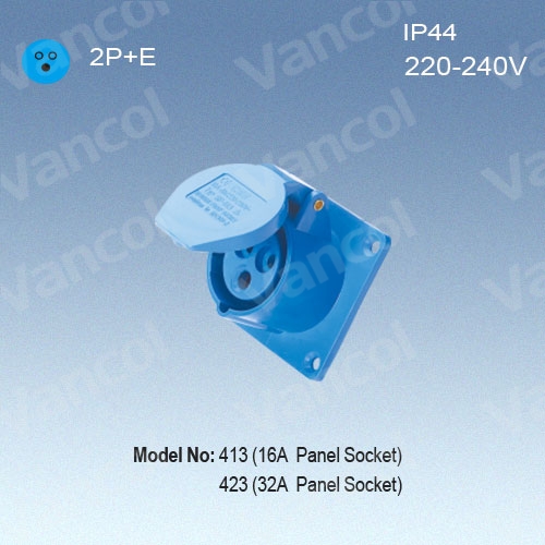 16A/32A Panel Socket
