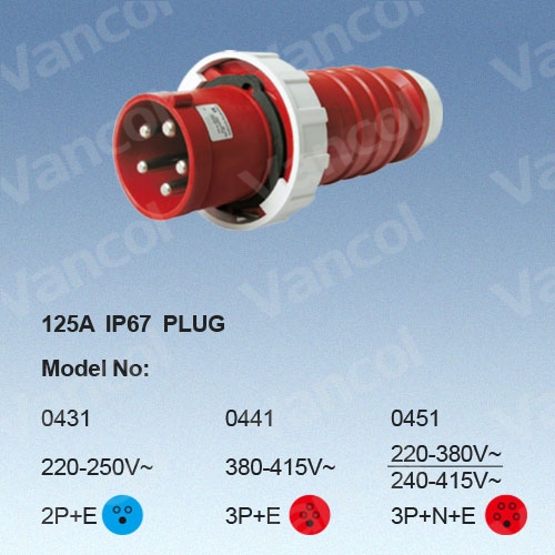 125A IP67 PLUG